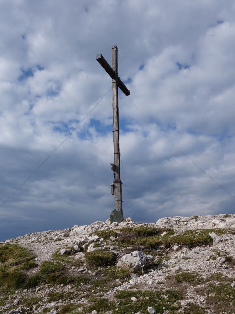 Gipfelkreuz Piz da Peres