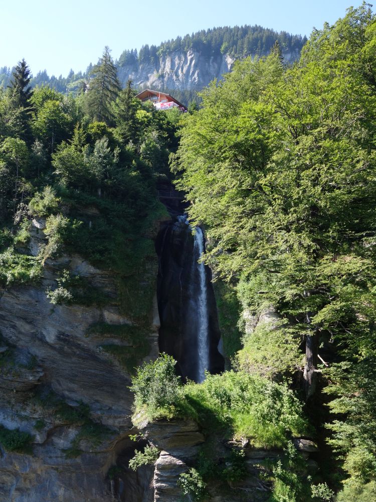 Reichenbachfall und Gasthaus Zwirgi