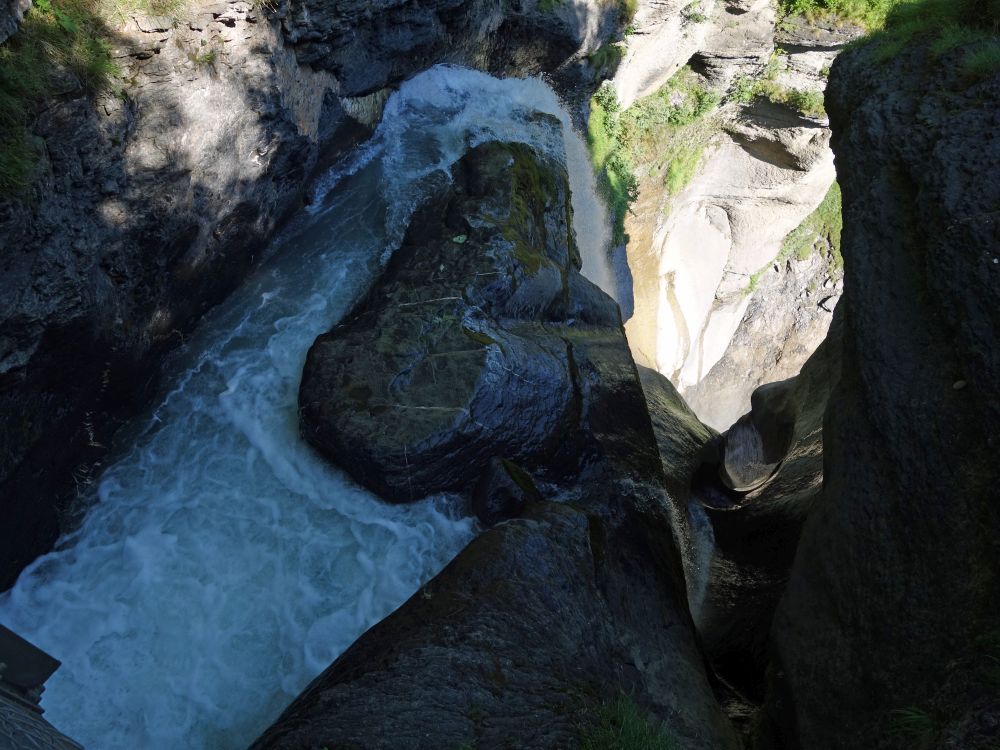 Wasserfall von oben