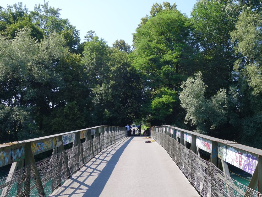 Sädelbrücke über die Reuss