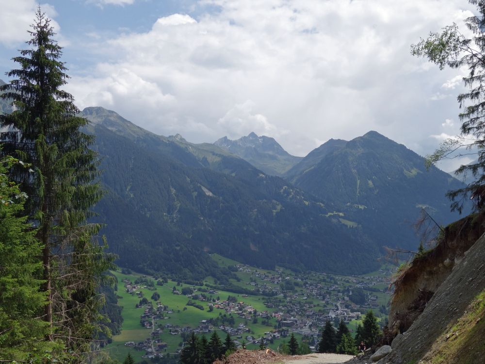 St. Gallenkirch mit Valschavieler Marderer  u. Grappeskopf