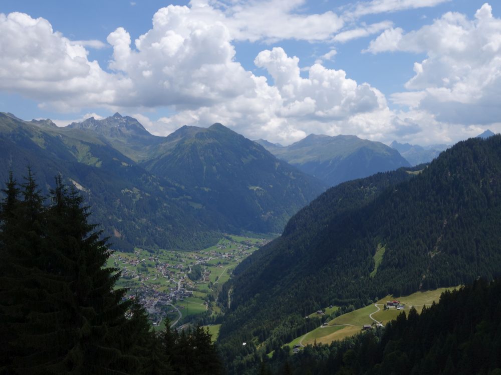 Blick auf St. Gallenkirch