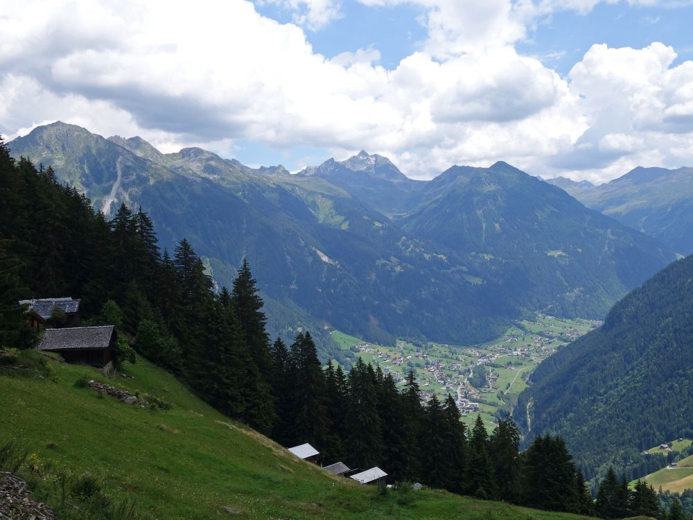 Gweilmaisäß mit Blick auf St. Gallenkirch