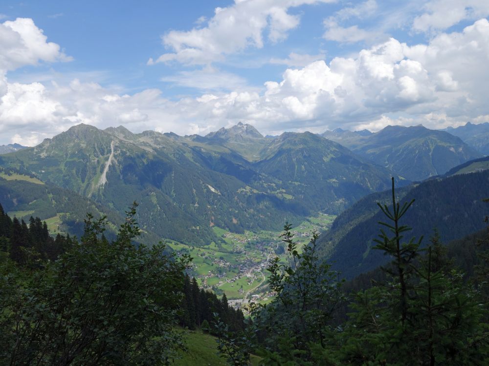 Blick auf St. Gallenkirch