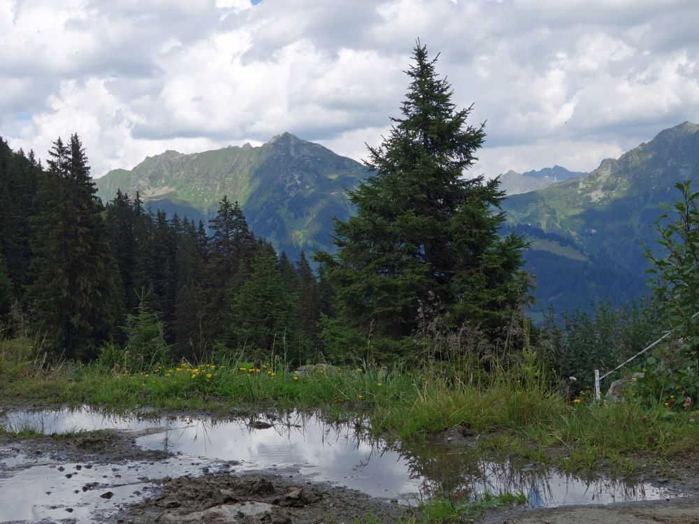 Kreuzjoch mit Spiegelung