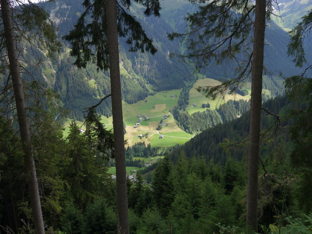 Sonne im Gargellen Tal