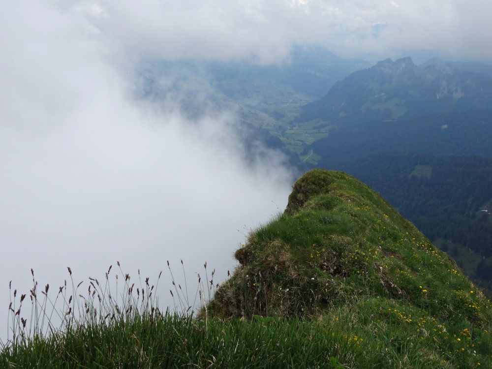 Wolken am Speer