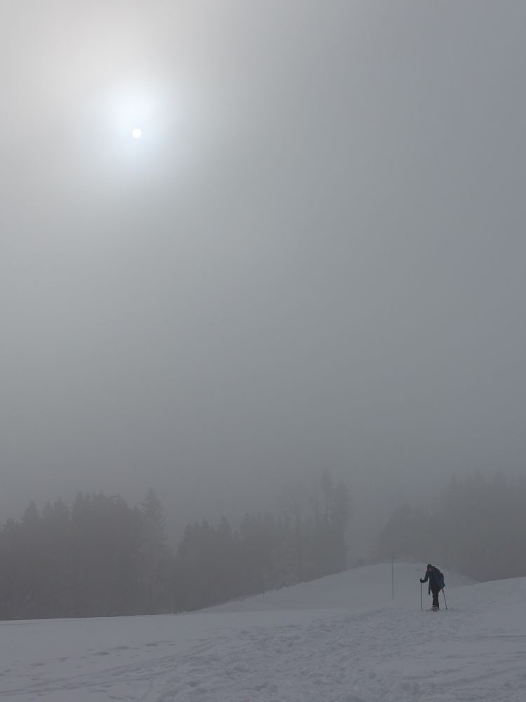 Andeutung der Sonne