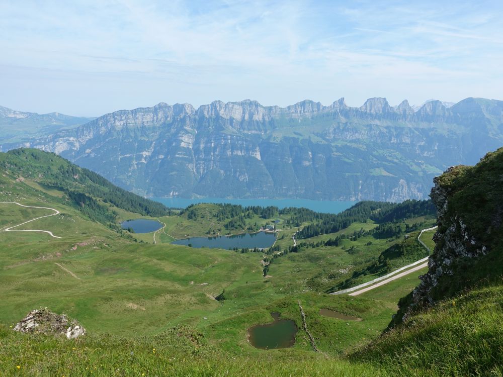 Heusee, Grosssee, Walensee und Churfirsten