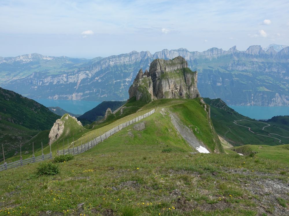 Sächsmoor, Churfirsten und Walensee