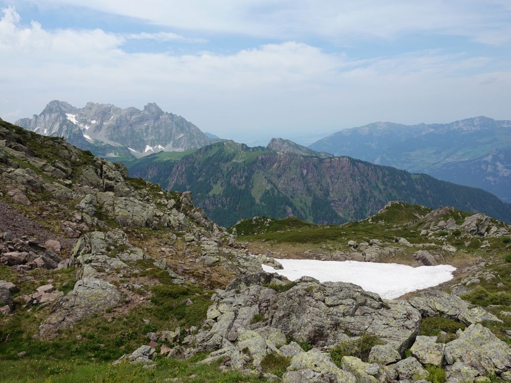 Blick Richtung Mürtschenstock (li.)