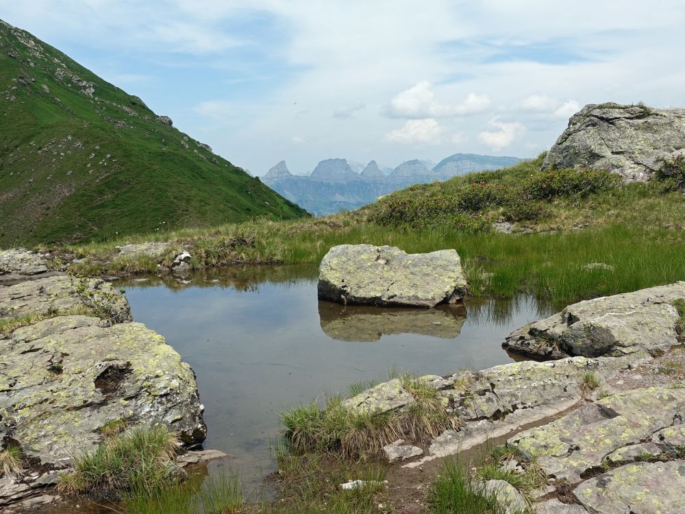 Churfirsten und Bergsee