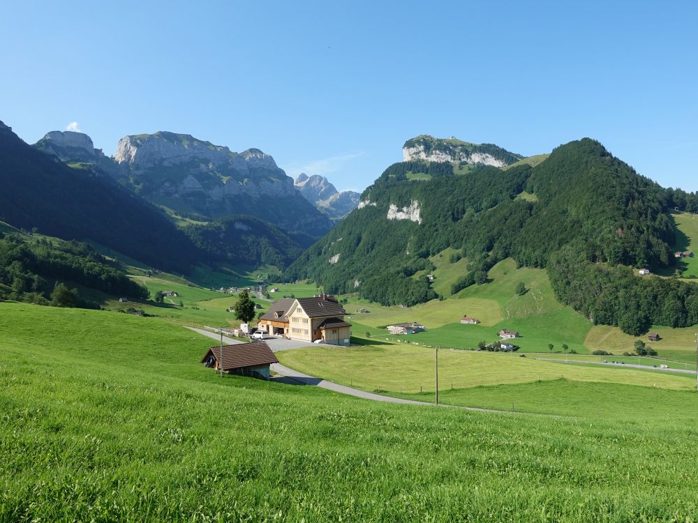 Seealp zwischen Bogarten und Ebenalp