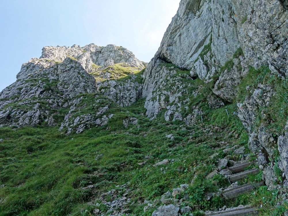 Aufstieg durch die Zahme Gocht