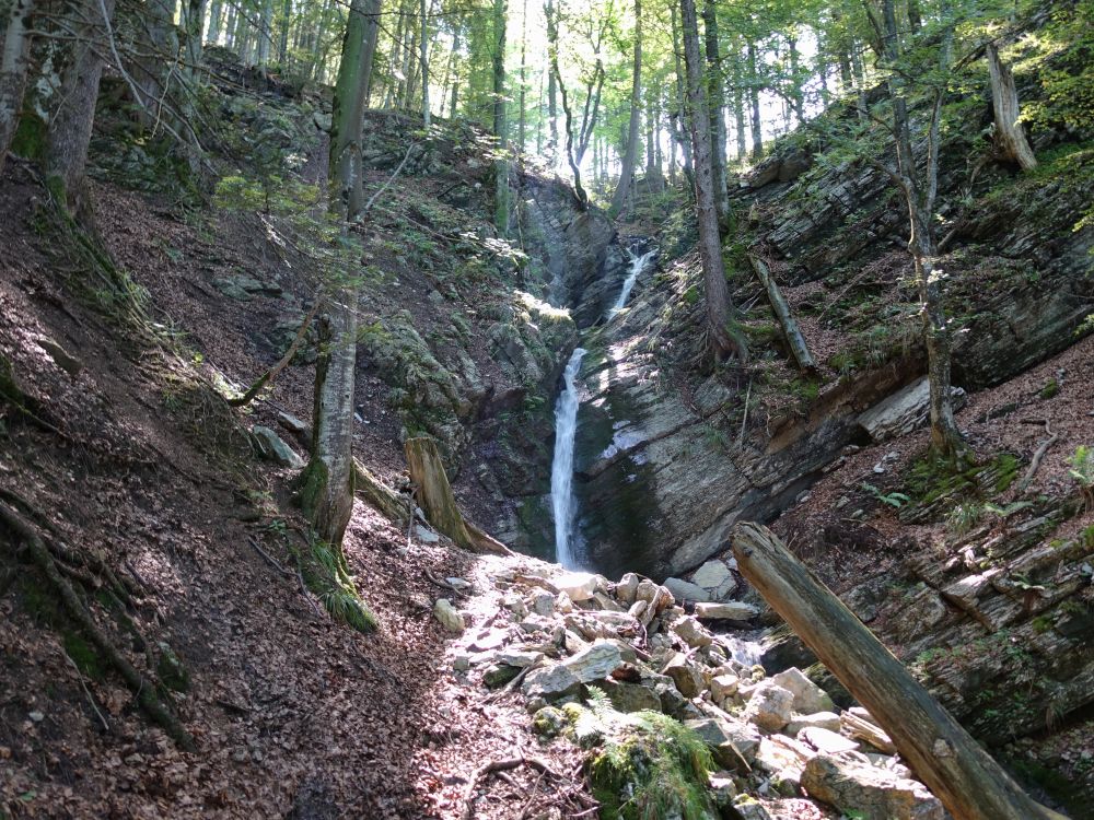 Wasserfall im Hüttentobel