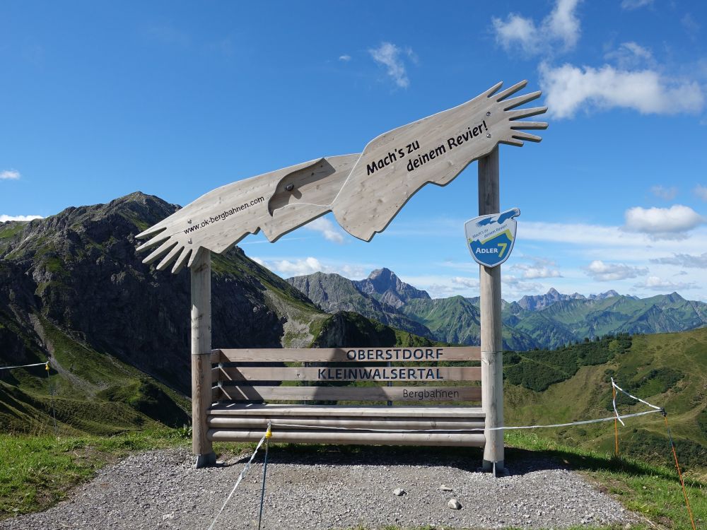 Blick zum Widderstein