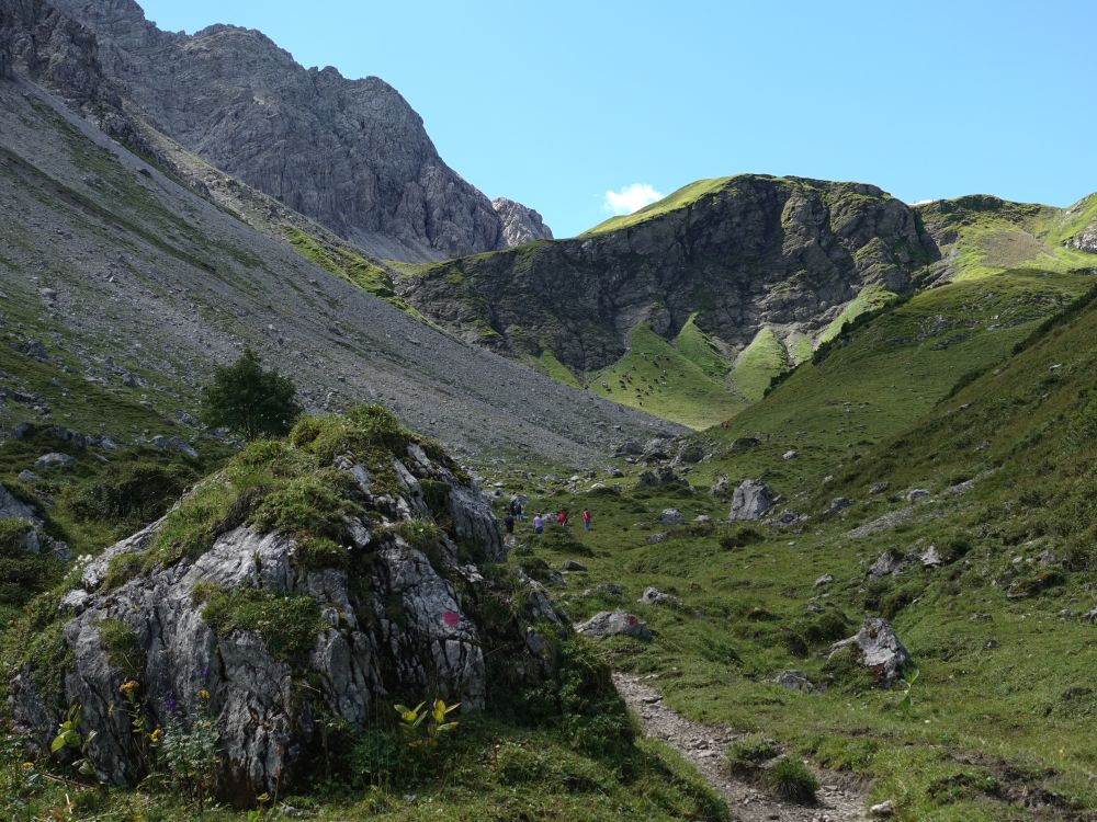 Blick zum Fiderepass