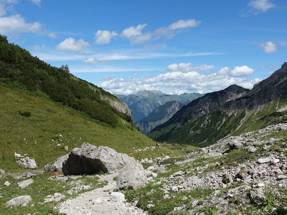 Blick Richtung Nebelhorn