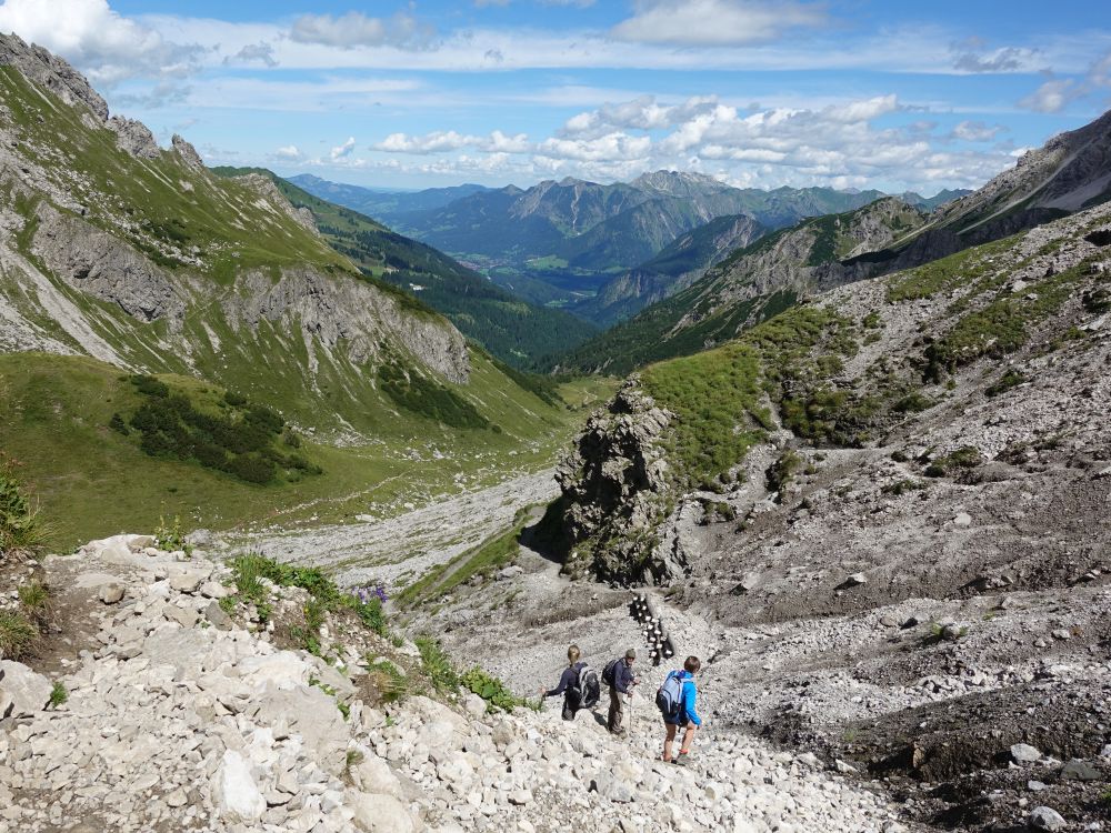 Blick Richtung Nebelhorn