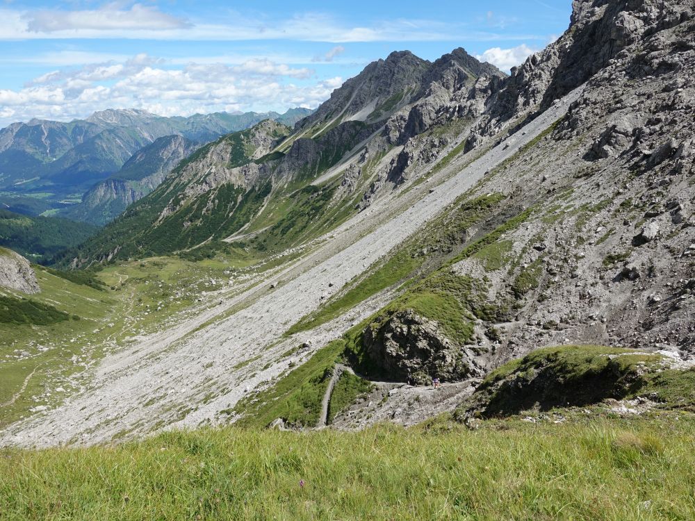 Blick vom Fiderepass