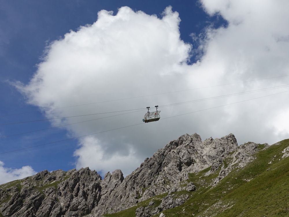 Materialseilbahn