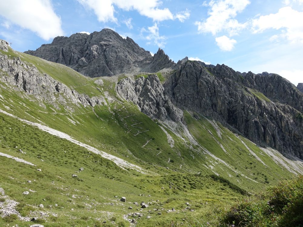 Zickzackweg zur Wildenalpe