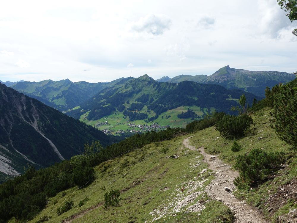 Mittelberg und Walmendinger Horn
