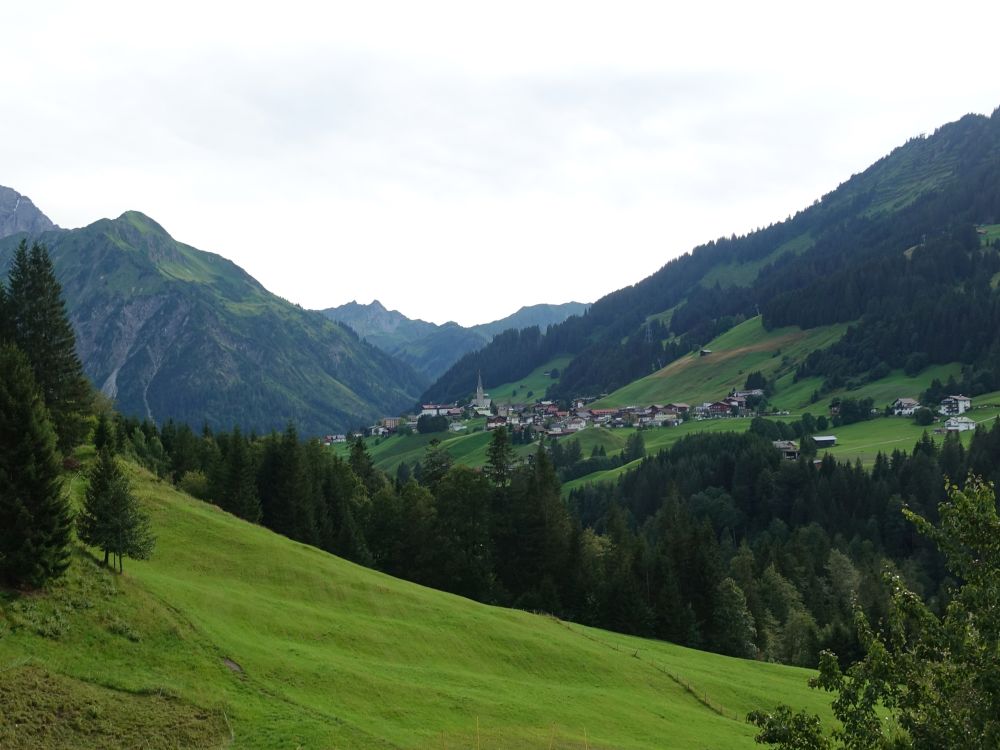 Blick Richtung Mittelberg