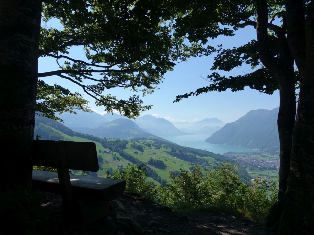 Blick vom Gibelhorn zum Vierwaldstättersee