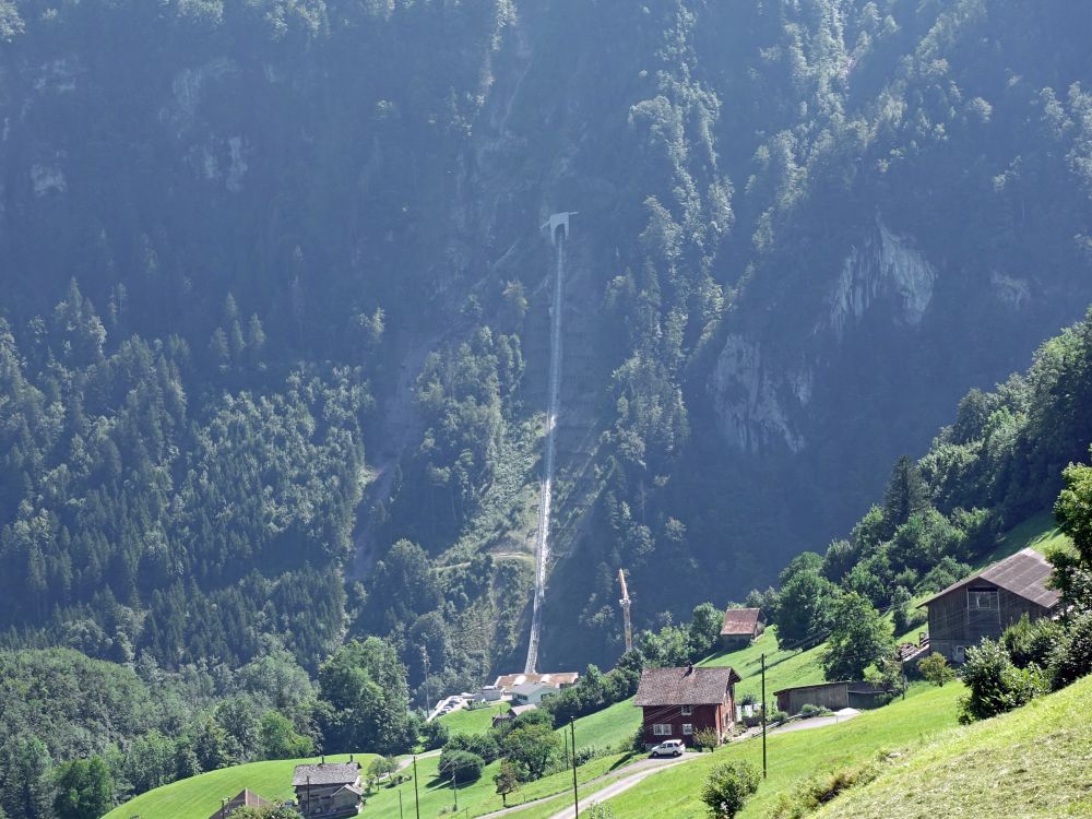 Standseilbahn nach Stoos