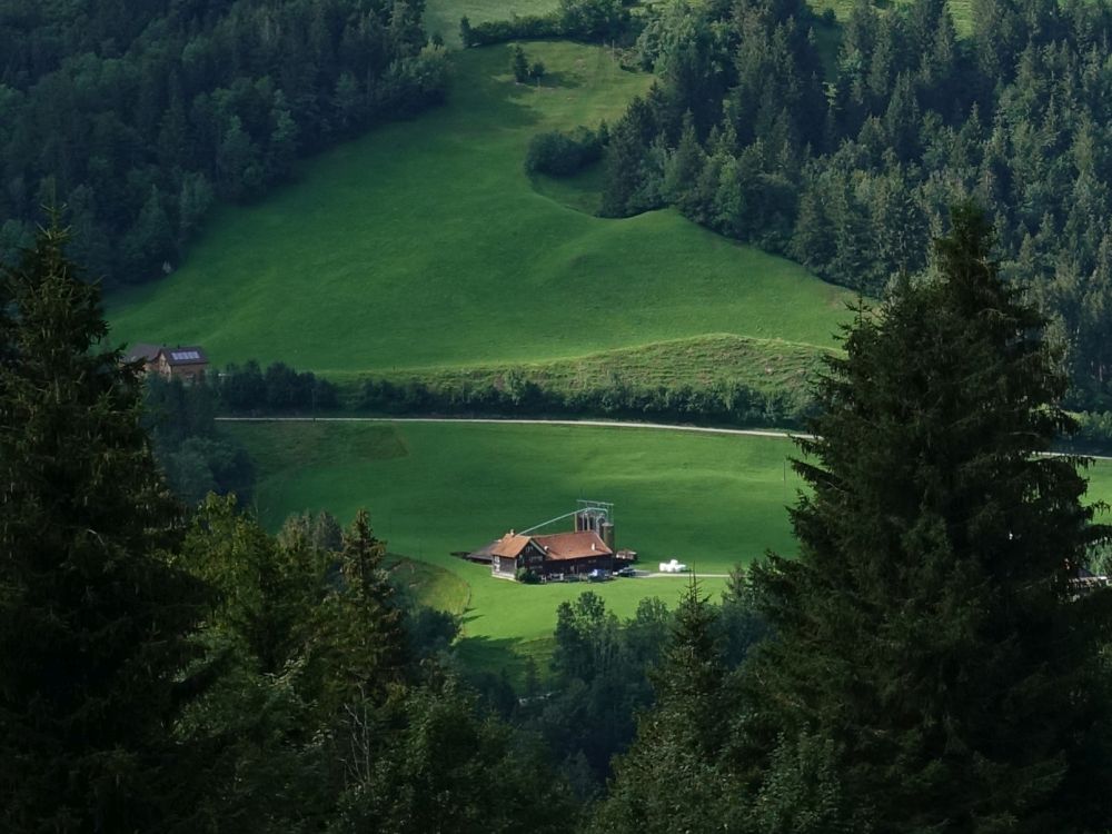 Bauernhof in der Sonne