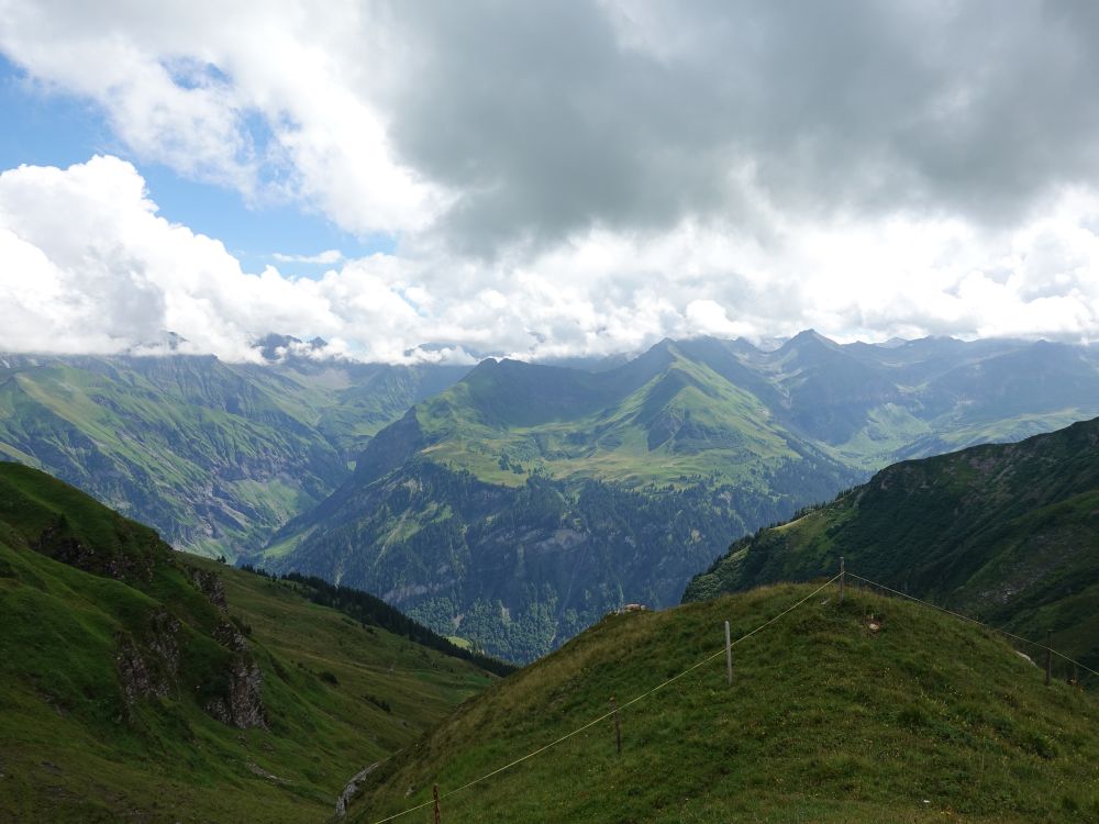 Blick zur Alp Valtnov