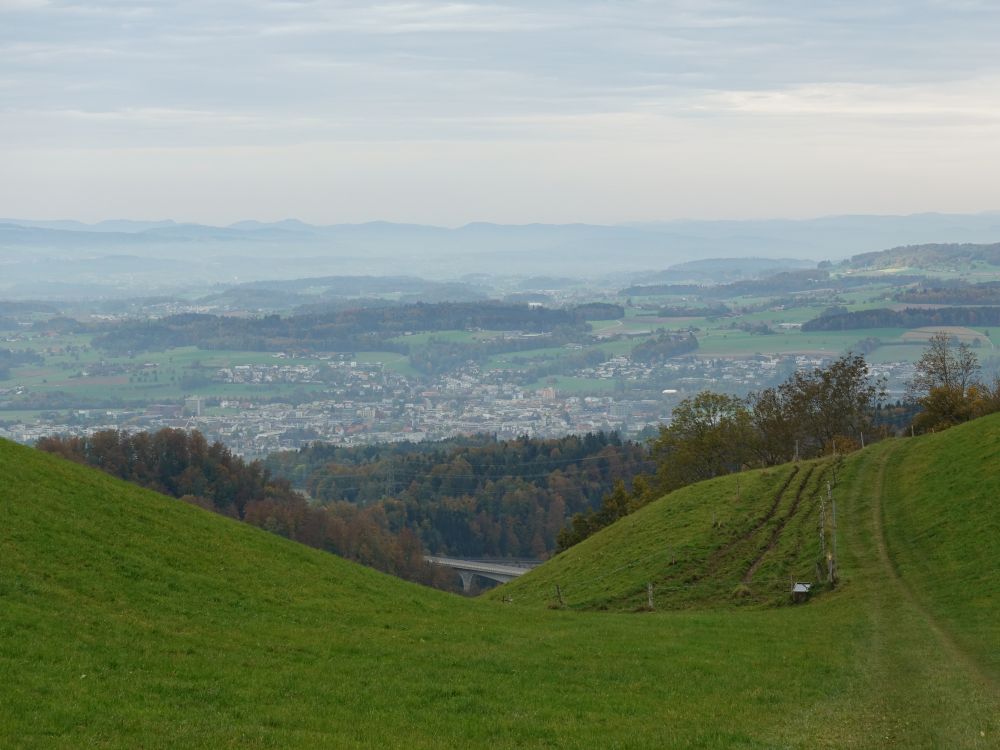 Lorzentobelbrücke und Baar