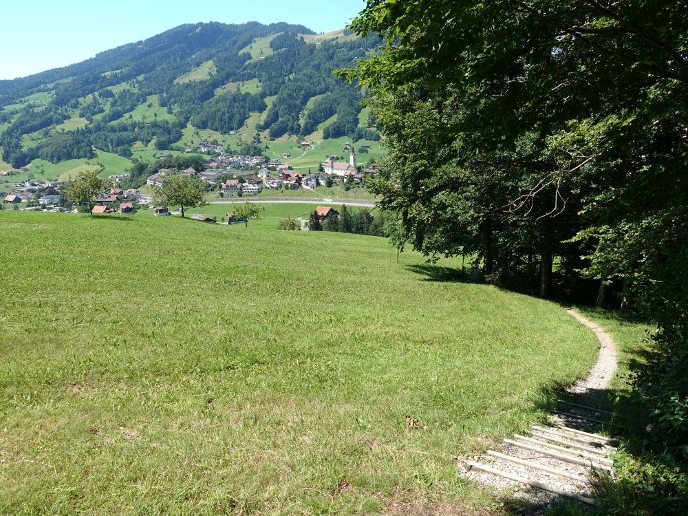 Wanderweg am Waldrand