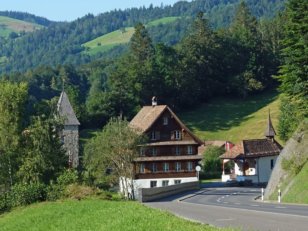 Letziturm und Schlachtkapelle