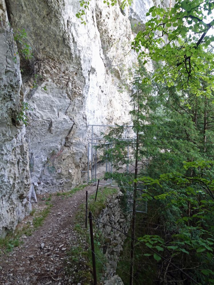 Tor zur Risletenschlucht