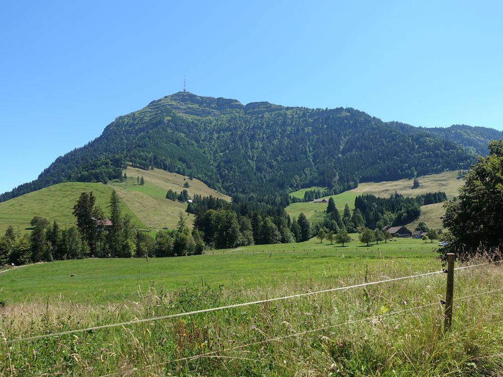 Rigi über dem Seeboden