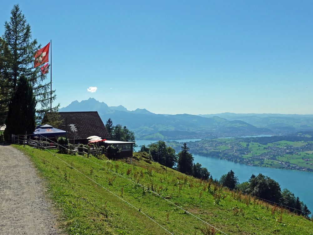 Ruodisegg mit Pilatus und Vierwaldstättersee