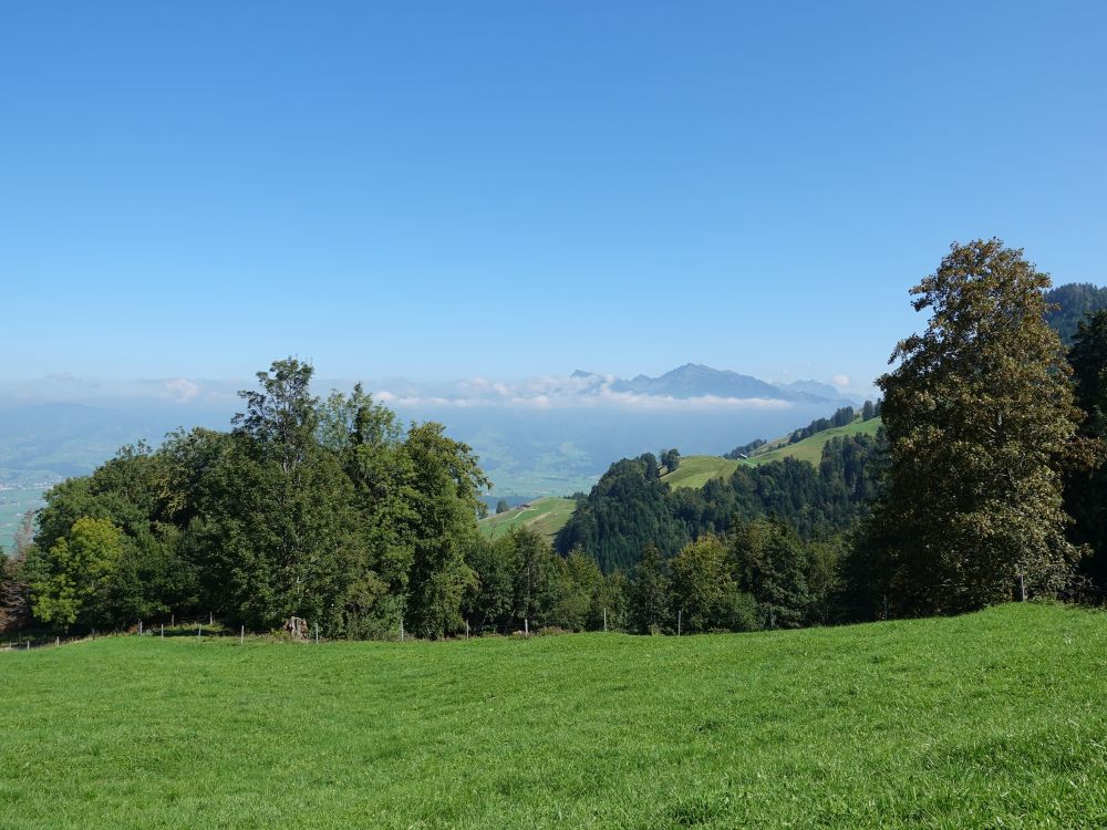 Wolken unter dem Federispitz