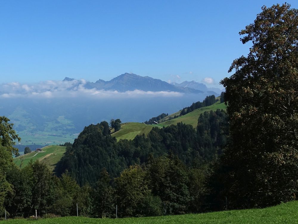 Wolken unter dem Federispitz