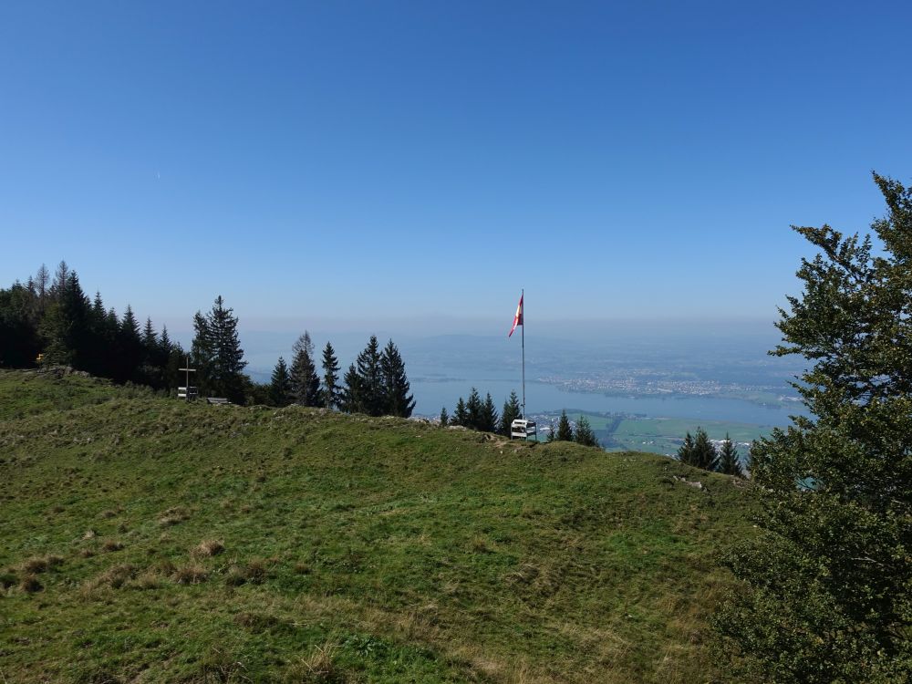 Gipfelgrat und Zürichsee