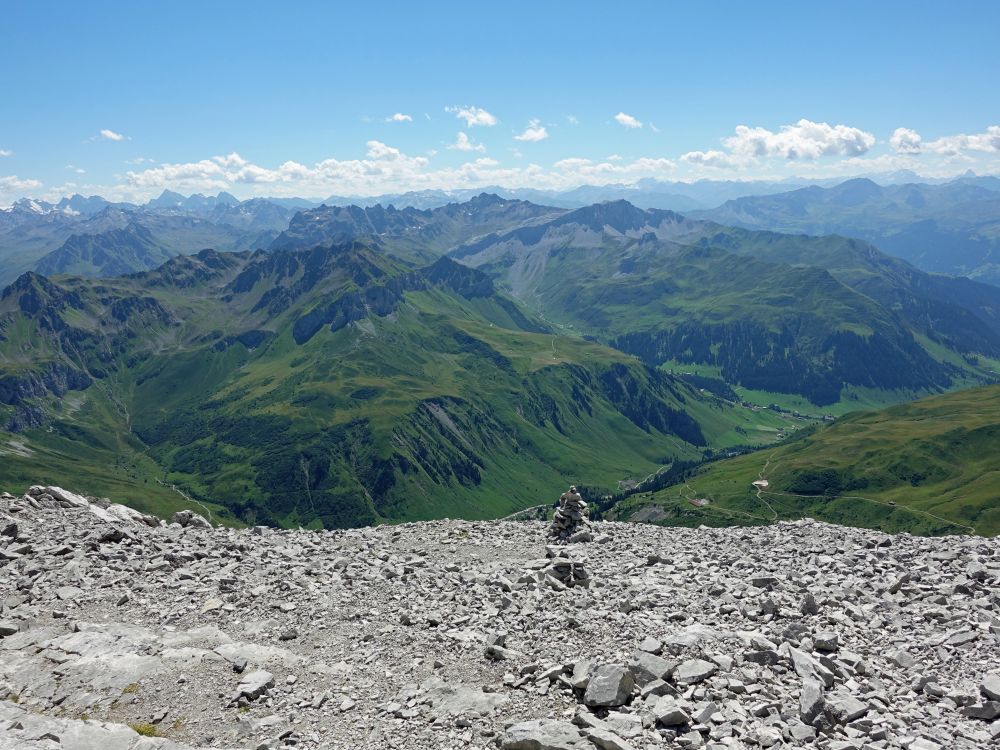 Madrisa, Rätschenhorn und viele andere