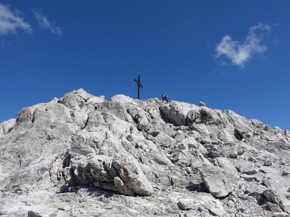 Gipfelkreuz auf der Sulzfluh