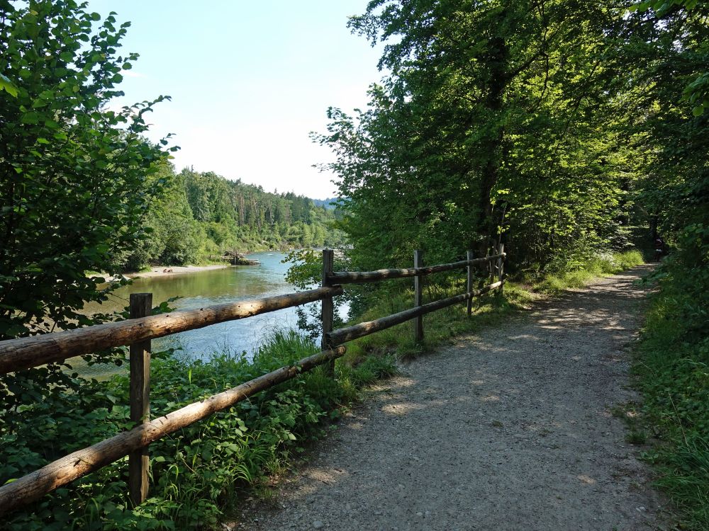 Wanderweg am Thurufer