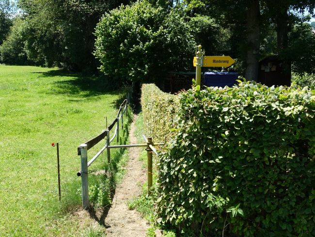 Drehkreuz am Wanderweg