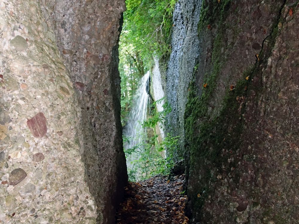 Eingangsspalt zur Äulischlucht