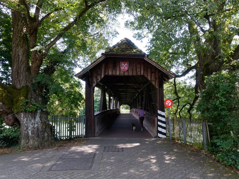 Holzbrücke