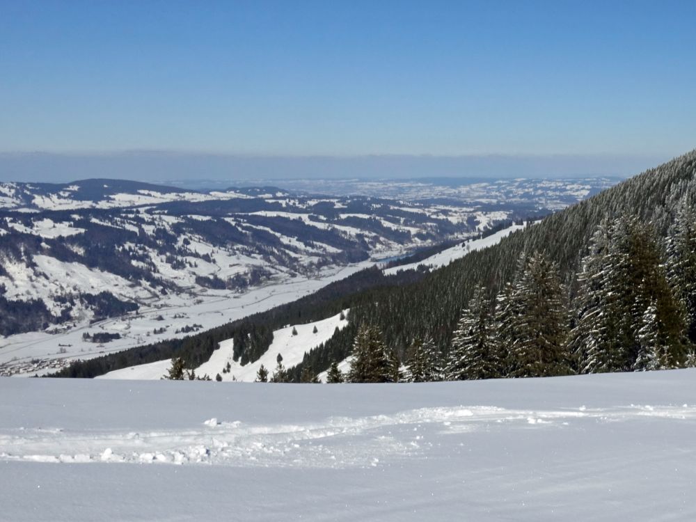 Blick ins Allgäu