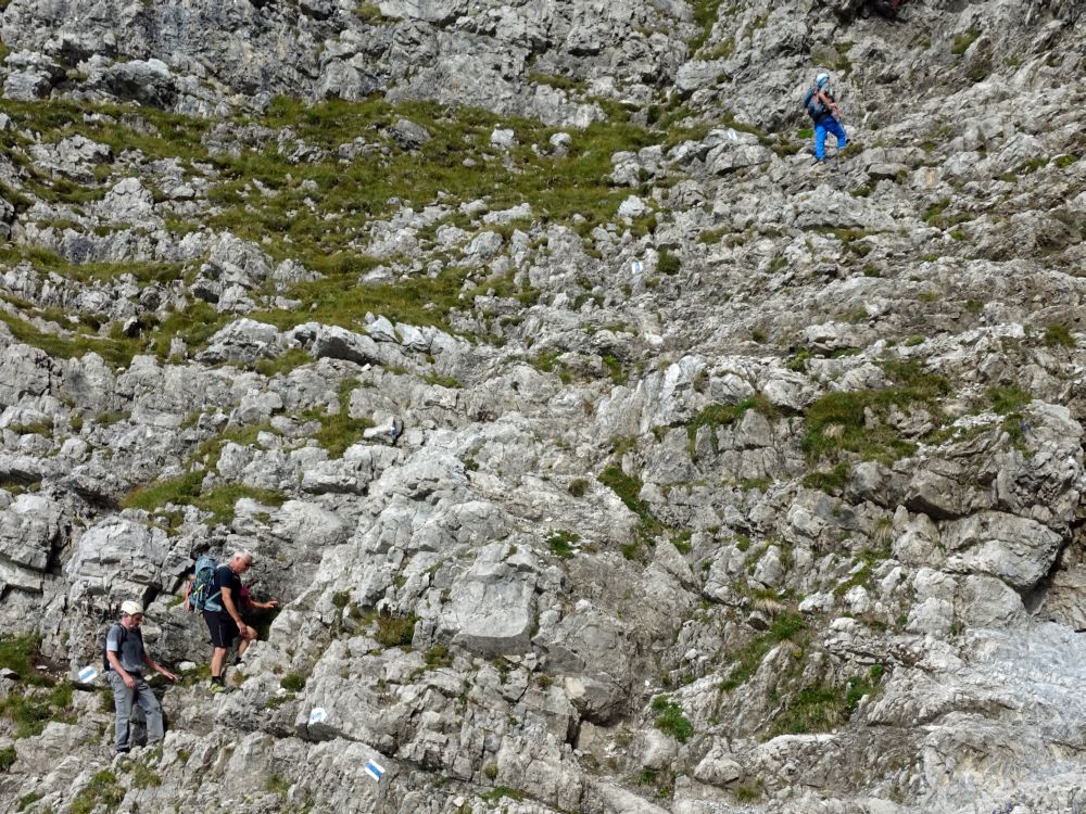 Kraxeln in der Südschlucht