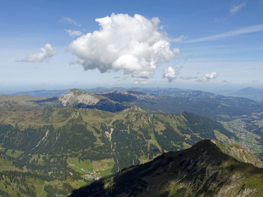 Wolke überm Hohen Ifen